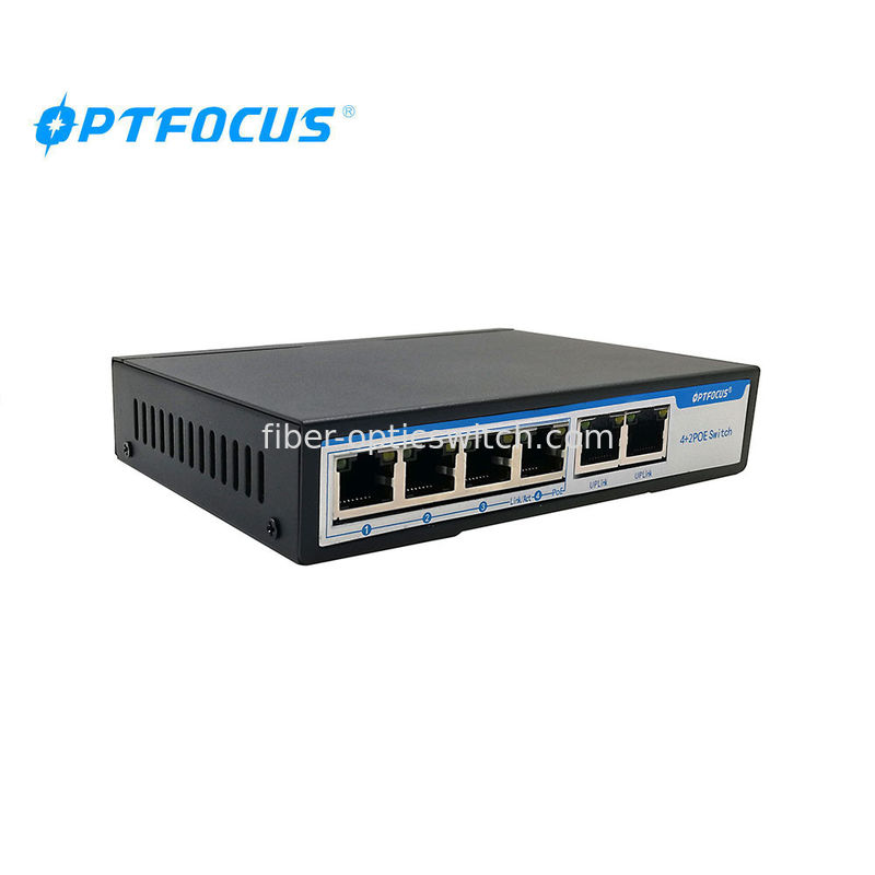 Poer Over Ethernet POE Switch 4 Ports 10 / 100M Switch ftth application
