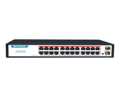 Energie-Netz-Ethernet-Schalter-interne Energie RJ-45 370W PoE Mbps 1000