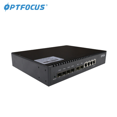 4 Port-der Getriebe-Abstands-geringen Energie GPON OLT Epon 20km Leistungsaufnahme