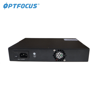 24 Häfen GPON EPON OLT 10G 2.5G/1.25G/1G/100M 300mm*440mm*45mm